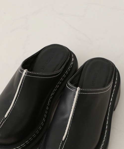 RAGEBLUE（レイジブルー）の「抗菌・防臭/ボリュームソールステッチサボ（ローファー・レディース・ブラック・MEDIUM/LARGE）」の9枚目の写真