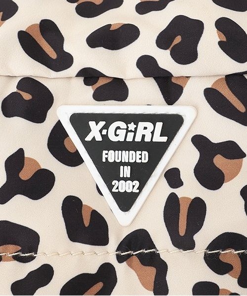 X-girl Stages(エックスガールステージス)の「キルティングショルダーバッグ(バックパック/リュック・キッズ・ブラック/ベージュ・FREE)」の11枚目の写真
