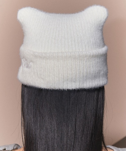 MACKAGE ニットビーニー クリーム Mackage(マッカージュ) ニット