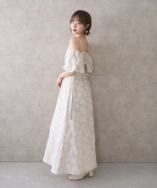 ZOZO限定ありすコラボ】5wayチューリップワンピース/ジャガード 