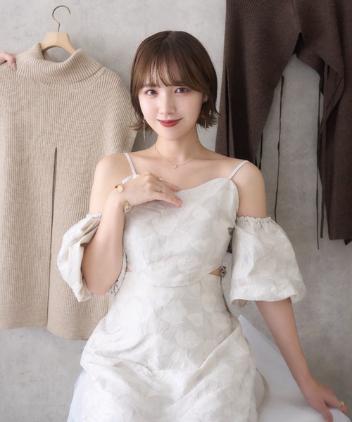 ZOZO限定ありすコラボ】5wayチューリップワンピース/ジャガード