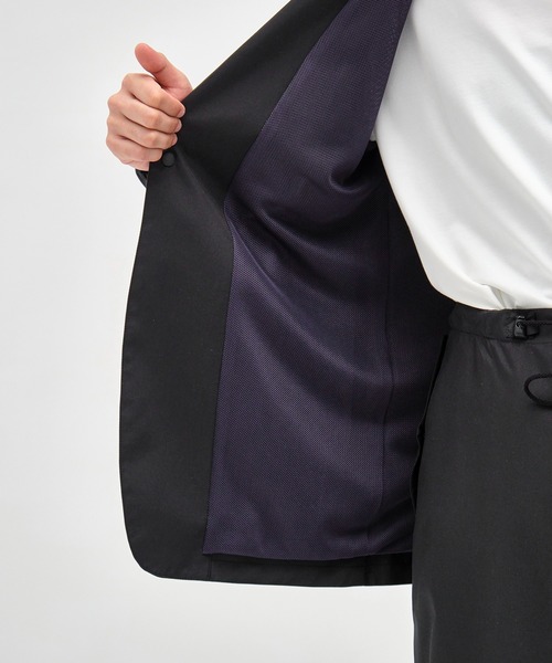 Needles（ニードルス）の「【Needles/ニードルズ】BC Miles Jacket（テーラードジャケット・メンズ・ブラック・X-LARGE/LARGE/MEDIUM/SMALL）」の9枚目の写真