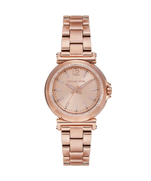 MICHAEL KORS(マイケルコース)の「マイケル・コース 腕時計 レディース アナログ ステンレス MK7491(アナログ腕時計・レディース・ピンクゴールド・FREE)」の1枚目の写真