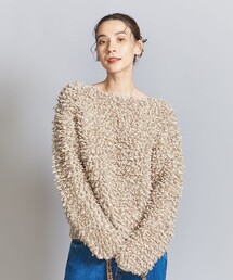 BEAUTY&YOUTH UNITED ARROWS | ループニット プルオーバー/ベージュ(ニット/セーター)