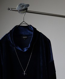 REGIEVO(WG{)Velor turtleneck with necklace / lbNXtxA^[glbN unisex(̑gbvX)
