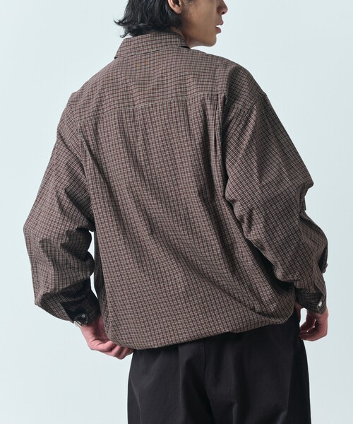 セール】限定展開 ワイドシルエット スピンドル レギュラーカラー