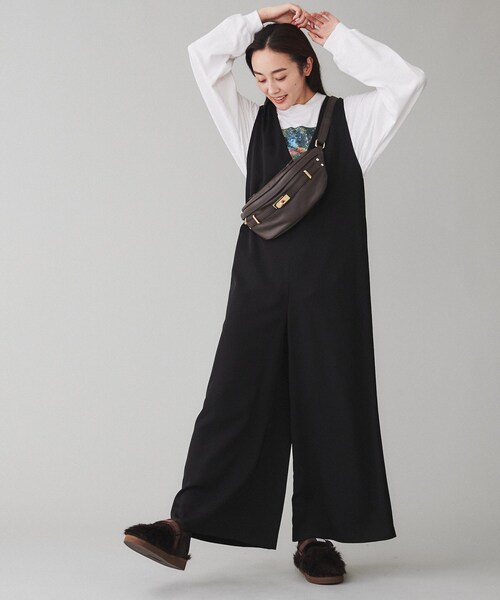 TICCA ブラック サロペット