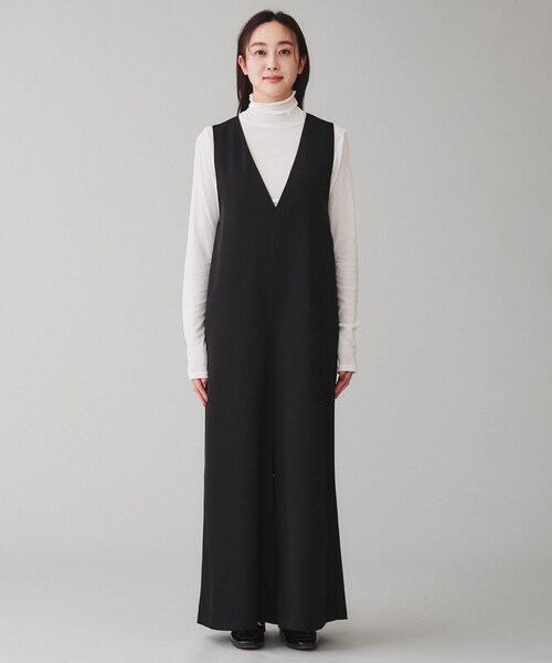 UNTITLED（アンタイトル）の「◆【TICCA】サイドラインコンビネゾン（サロペット/オーバーオール・レディース・ブラック・02）」の7枚目の写真