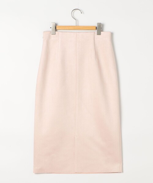 NOLLEY’S Sophi（ノーリーズソフィ）の「ウォッシャブルボンディングスエードインゴムタイトスカート（スカート・レディース・グレイッシュベージュ/ベビーピンク/カーキブラウン・38/36/40/34）」の21枚目の写真