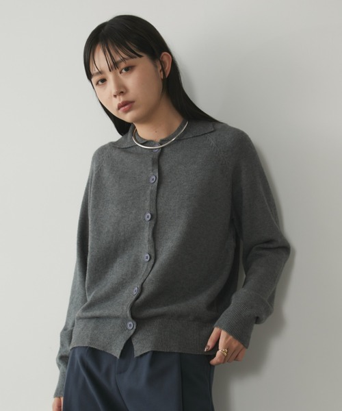 ニットポロカーディガン（ニット/セーター）｜Aunt Marie's（アント