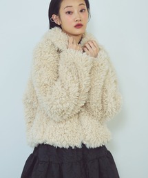 paravion | 2WAYプードルボアショートジャケット(ブルゾン)