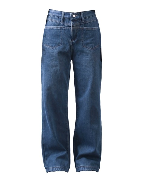 14点おまとめ＋起毛ロゴデニム⭐︎専用 セール】レディース 裏起毛スマートストレートデニムパンツ（デニム