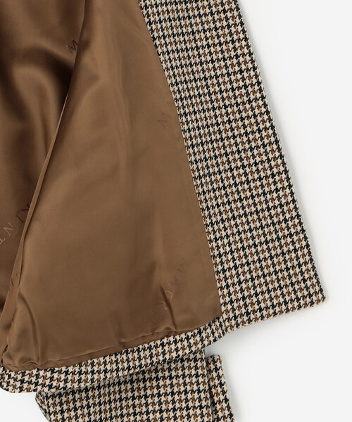 Mackintosh（マッキントッシュ）の「MACKINTOSH | HUMBIE NO COLLAR JACKET MB WOMEN（ノーカラージャケット・レディース・ブラウン系その他・8）」の6枚目の写真