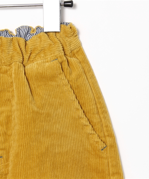 URBAN RESEARCH DOORS KIDS(アーバン リサーチ ドアーズ キッズ )の「DOORS コーデュロイバナナパンツ(その他パンツ・キッズ・ライトブルー/マスタード・90/105/135/120)」の4枚目の写真
