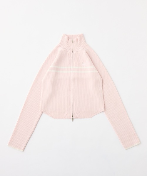 セール】ダブルジップラインニット（ニット/セーター）｜one after