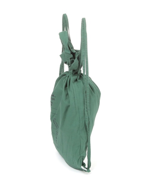 niko and...（ニコアンド）の「オリジナル巾着ナップサック（バックパック/リュック・レディース・カーキ/ナチュラル・0）」の9枚目の写真