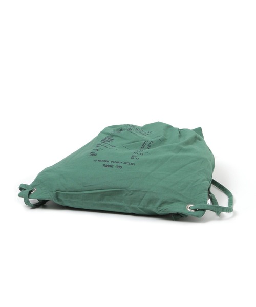 niko and...（ニコアンド）の「オリジナル巾着ナップサック（バックパック/リュック・レディース・カーキ/ナチュラル・0）」の11枚目の写真