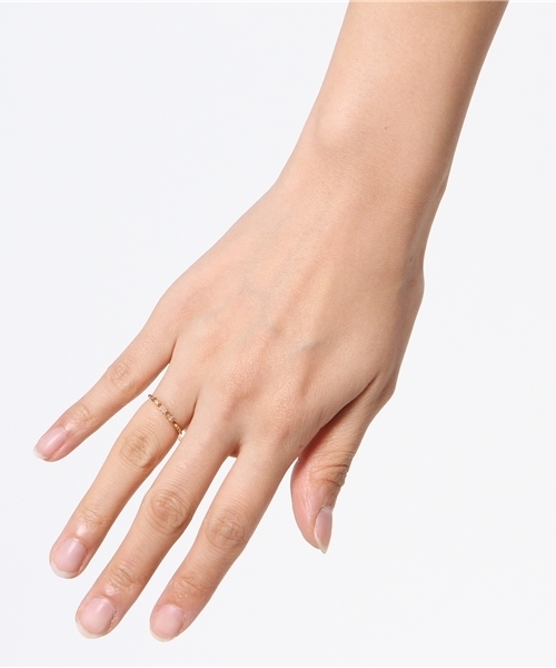 NOJESS（ノジェス）の「K18リング （30154111010）（リング・レディース・イエローゴールド・#11/#9）」の2枚目の写真