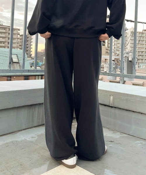 apres jour mignon(アプレジュールミニョン)の「【apresjour mignon SOIE】サイドスプレースウェットパンツ【ZOZOTOWN限定アイテム】(スウェットパンツ・レディース・ブラック/ブラウン系その他/杢グレー・X-LARGE/MEDIUM/SMALL)」の13枚目の写真