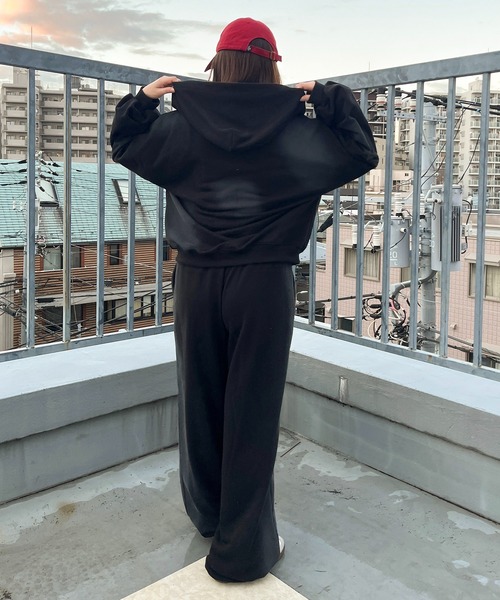 apres jour mignon(アプレジュールミニョン)の「【apresjour mignon SOIE】サイドスプレースウェットパンツ【ZOZOTOWN限定アイテム】(スウェットパンツ・レディース・ブラック/ブラウン系その他/杢グレー・X-LARGE/MEDIUM/SMALL)」の11枚目の写真