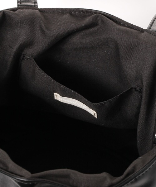 studio CLIP（スタディオクリップ）の「ギャザーロングハンドトート（トートバッグ・レディース・その他2/ブラック・FREE）」の10枚目の写真