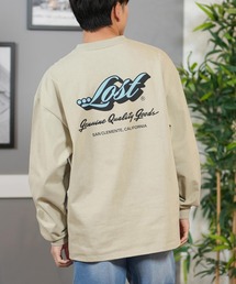 【ムラサキスポーツ限定】 lost/ロスト ロンTee/長袖Tシャツ バックプリント オーバーサイズ ユニセックス L25S2203