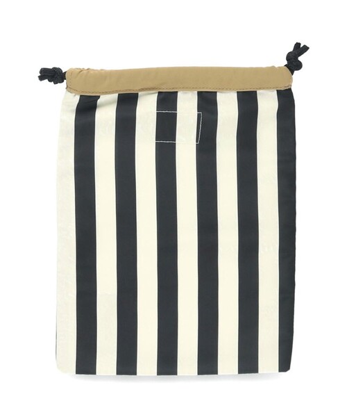 BRANSHES（ブランシェス）の「マルチ巾着（中）（バックパック/リュック・キッズ・ブラック/アイボリー/ブルーグレー/ラベンダー・FREE）」の6枚目の写真