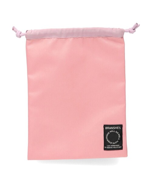 BRANSHES（ブランシェス）の「マルチ巾着（中）（バックパック/リュック・キッズ・ブラック/アイボリー/ブルーグレー/ラベンダー・FREE）」の15枚目の写真