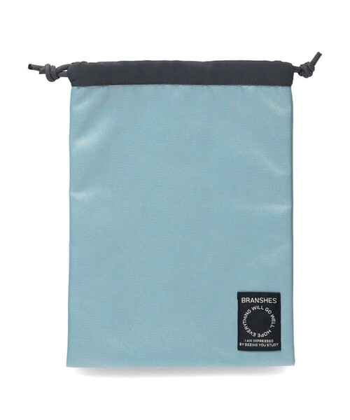 BRANSHES（ブランシェス）の「マルチ巾着（中）（バックパック/リュック・キッズ・ブラック/アイボリー/ブルーグレー/ラベンダー・FREE）」の13枚目の写真