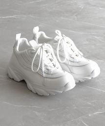 ELLUV（エルブ）の「【ELLUV/エルヴ】+7cmボリュームハイソール 厚底スニーカー（スニーカー）」