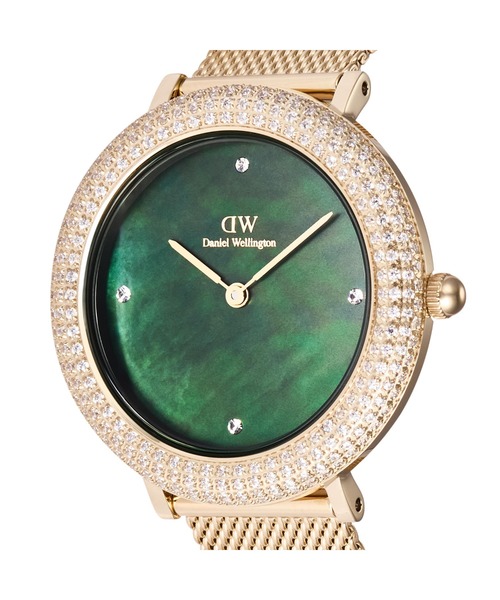 Daniel Wellington(ダニエルウェリントン)の「Crystalline Bezel MOP 32MM ローズゴールド/シルバー/ゴールド(アナログ腕時計・レディース・シルバー/イエローゴールド/ピンクゴールド・32mm)」の10枚目の写真