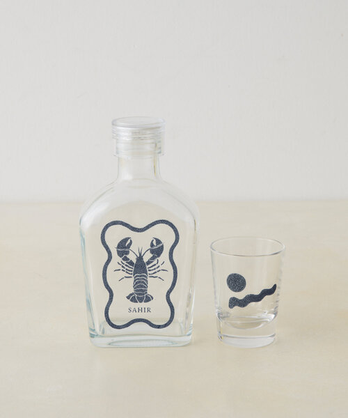 BIRTHDAY BAR（バースデイバー）の「【SAHIR サヒール】Mouthwash bottle＆ glass　マウスウォッシュ ボトル＆グラス（オーラルケア/歯磨きグッズ・レディース・ネイビー/ピンク・0）」の9枚目の写真