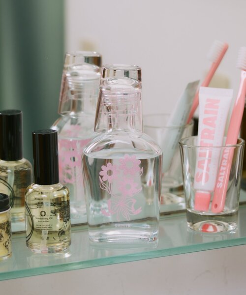 BIRTHDAY BAR（バースデイバー）の「【SAHIR サヒール】Mouthwash bottle＆ glass　マウスウォッシュ ボトル＆グラス（オーラルケア/歯磨きグッズ・レディース・ネイビー/ピンク・0）」の19枚目の写真