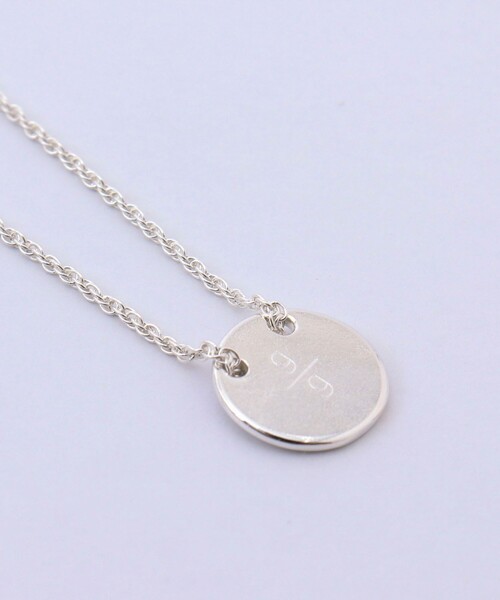 NOLLEY’S（ノーリーズ）の「【grace grace/グラスグラス】ラウンドプレートネックレス（ネックレス・レディース・シルバー・FREE）」の8枚目の写真