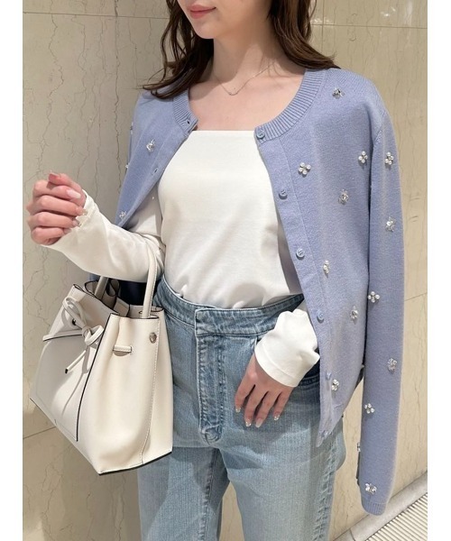 FRAY I.D（フレイアイディー）の「リボンバッグ（ショルダーバッグ・レディース・ベージュ/ピンク/ホワイト・FREE）」の14枚目の写真