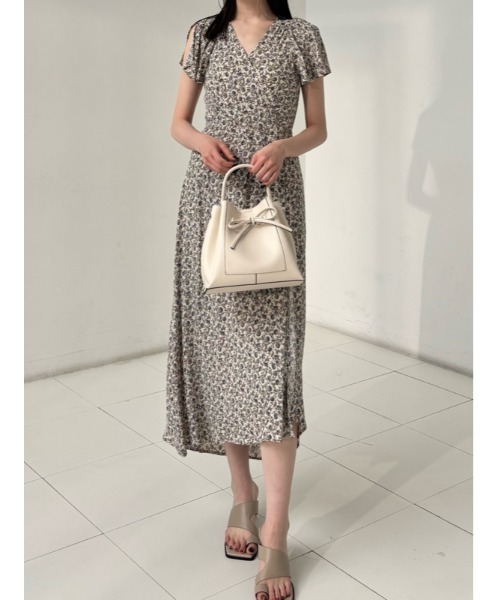 FRAY I.D（フレイアイディー）の「リボンバッグ（ショルダーバッグ・レディース・ベージュ/ピンク/ホワイト・FREE）」の19枚目の写真