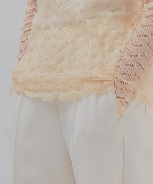 DRESSLAVE(ドレスレイブ)の「high gauge knit bonding short pants(ハイゲージニットボンディングショートパンツ)(その他パンツ・レディース・ブラック/ホワイト・38)」の20枚目の写真