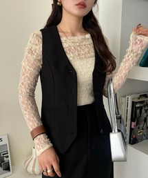 efill | Vネック クール ベスト(ベスト)