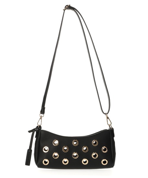 VELETTO（ベレット）の「(VELETTO)EYELET SHOULDER BAG（ショルダーバッグ・レディース・ブラック・ONE SIZE）」の12枚目の写真