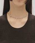 TODAYFUL（トゥデイフル）の「Cord Pearl Choker（ネックレス）」 - WEAR