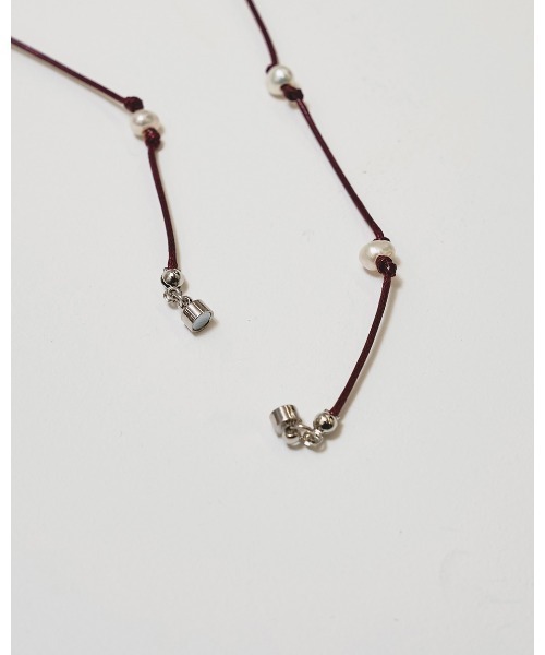 Cord Pearl Choker（ネックレス）｜TODAYFUL（トゥデイフル）の