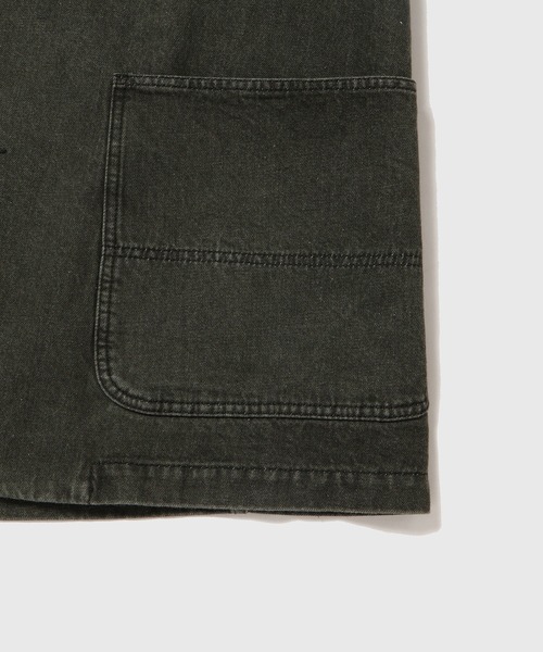 ADAM ET ROPE'(アダムエロペ)の「【ZOZO限定】コットンツイル ノーカラー シャツ ジャケット / ロングシーズン着用可能 / Made by ZOZO(ノーカラージャケット・メンズ・ブラック/カーキ/ブラウン/ベージュ・S/M/L)」の7枚目の写真