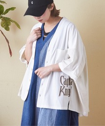 CUBE SUGAR | 異素材切替ドルマンスリーブカーディガン(カーディガン/ボレロ)