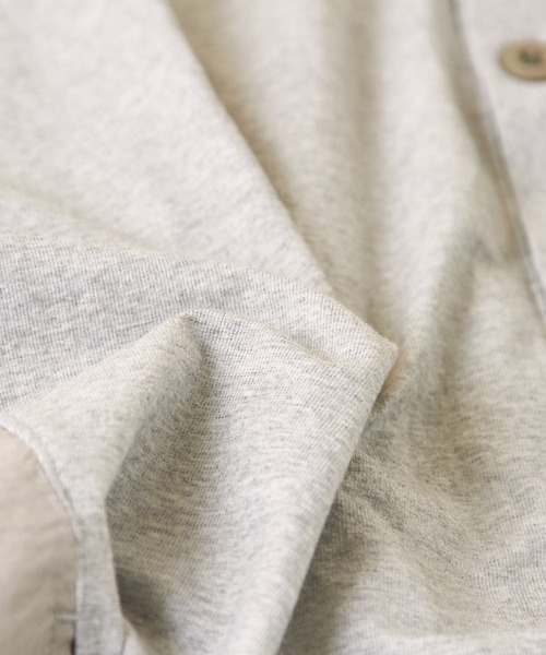 CUBE SUGAR（キューブシュガー）の「異素材切替ドルマンスリーブカーディガン（カーディガン/ボレロ・レディース・ホワイト/マルチ/トップグレー/オレンジ/スミクロ・M）」の19枚目の写真