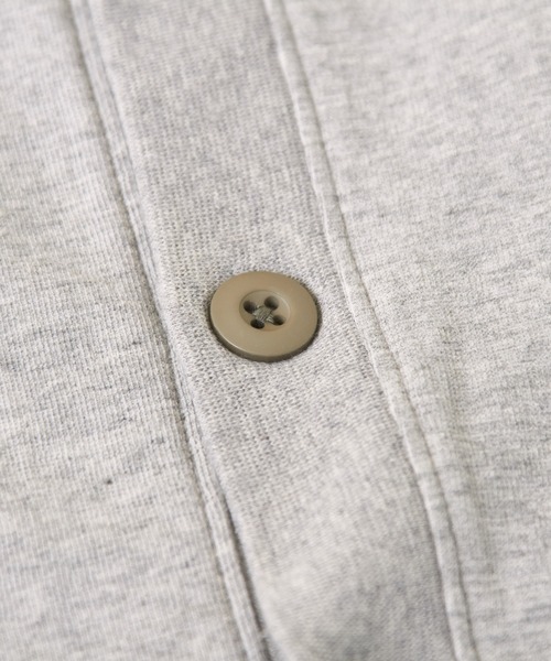 CUBE SUGAR（キューブシュガー）の「異素材切替ドルマンスリーブカーディガン（カーディガン/ボレロ・レディース・ホワイト/マルチ/トップグレー/オレンジ/スミクロ・M）」の17枚目の写真