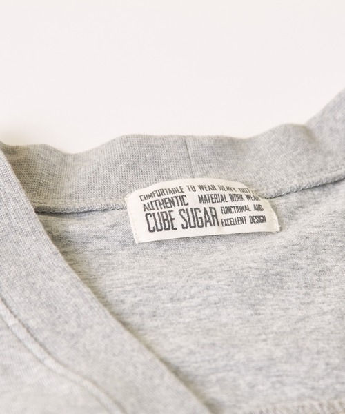 CUBE SUGAR（キューブシュガー）の「異素材切替ドルマンスリーブカーディガン（カーディガン/ボレロ・レディース・ホワイト/マルチ/トップグレー/オレンジ/スミクロ・M）」の16枚目の写真