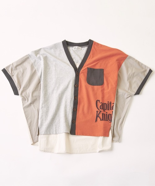 CUBE SUGAR（キューブシュガー）の「異素材切替ドルマンスリーブカーディガン（カーディガン/ボレロ・レディース・ホワイト/マルチ/トップグレー/オレンジ/スミクロ・M）」の20枚目の写真