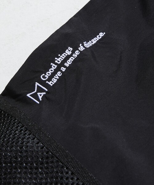 Firsthand（ファーストハンド）の「MA Firsthand/マ ファーストハンド BASIC LOGO刺繍ナイロン2WAY BAG（ショルダーバッグ・メンズ・オフホワイト/ブルー/ブラック・ﾌﾘ-）」の19枚目の写真