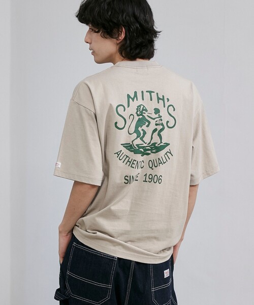 セール】SMITH'S（スミス）別注エンブレムプリントTシャツ（T