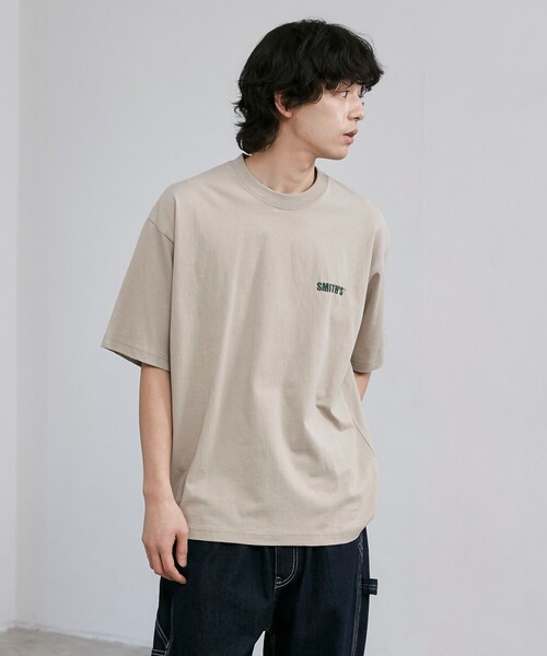 THE SMITHS コラージュプリント Tシャツ Lサイズ セール】SMITH'S（スミス）別注ロゴプリントポケットTシャツ（T